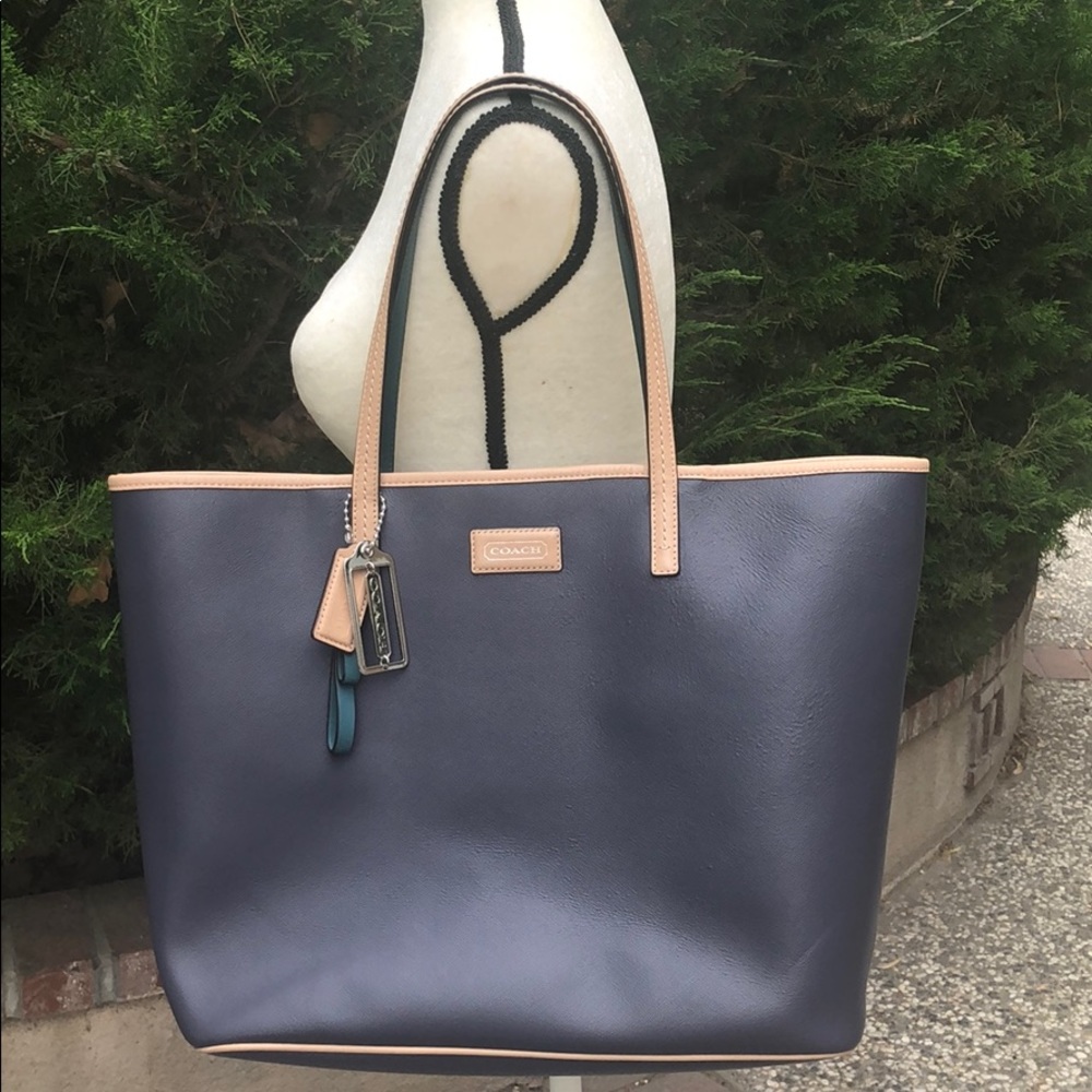 Coach leather bag